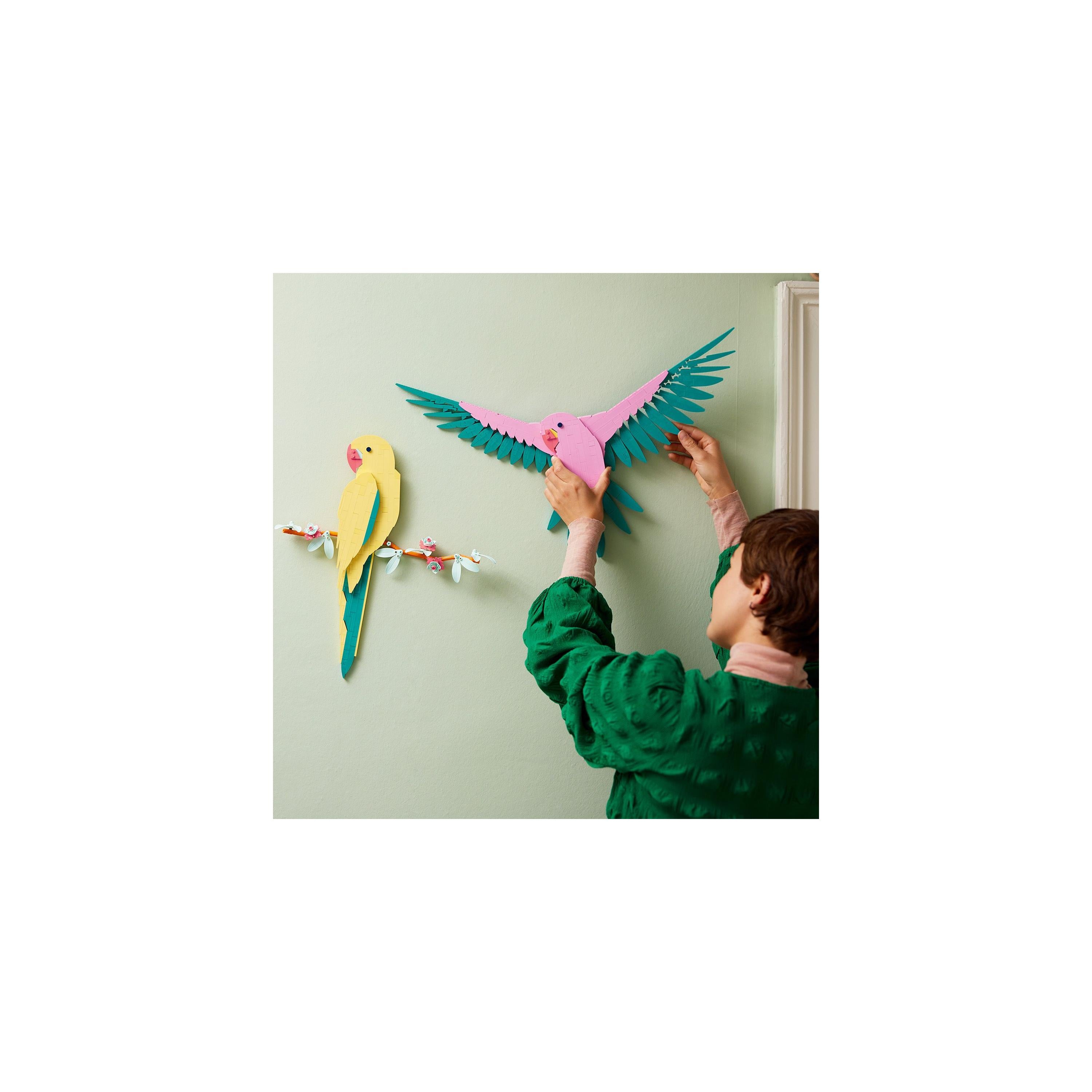 Lego The Fauna Macaw Parrots