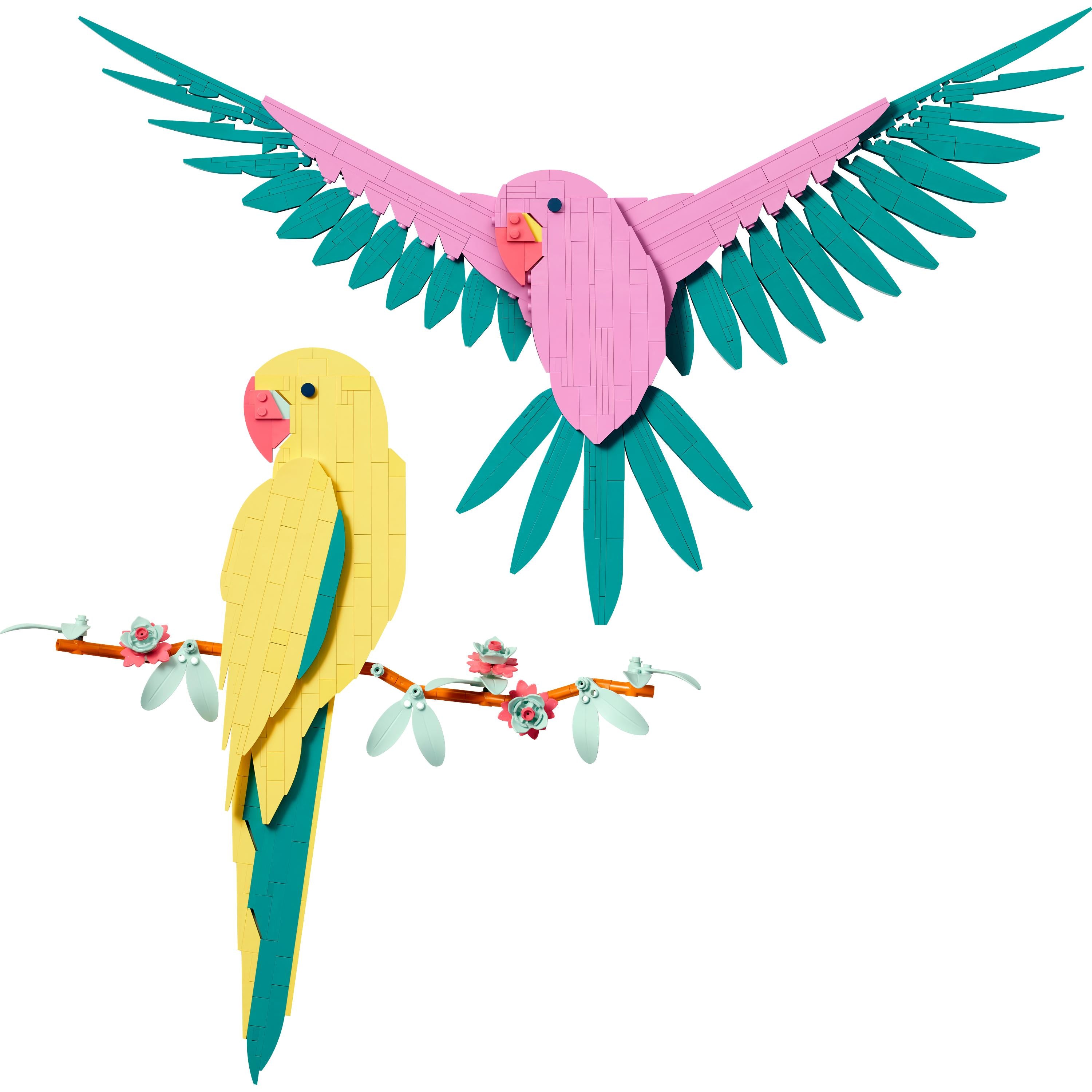 Lego The Fauna Macaw Parrots Lego The Fauna Macaw Parrots