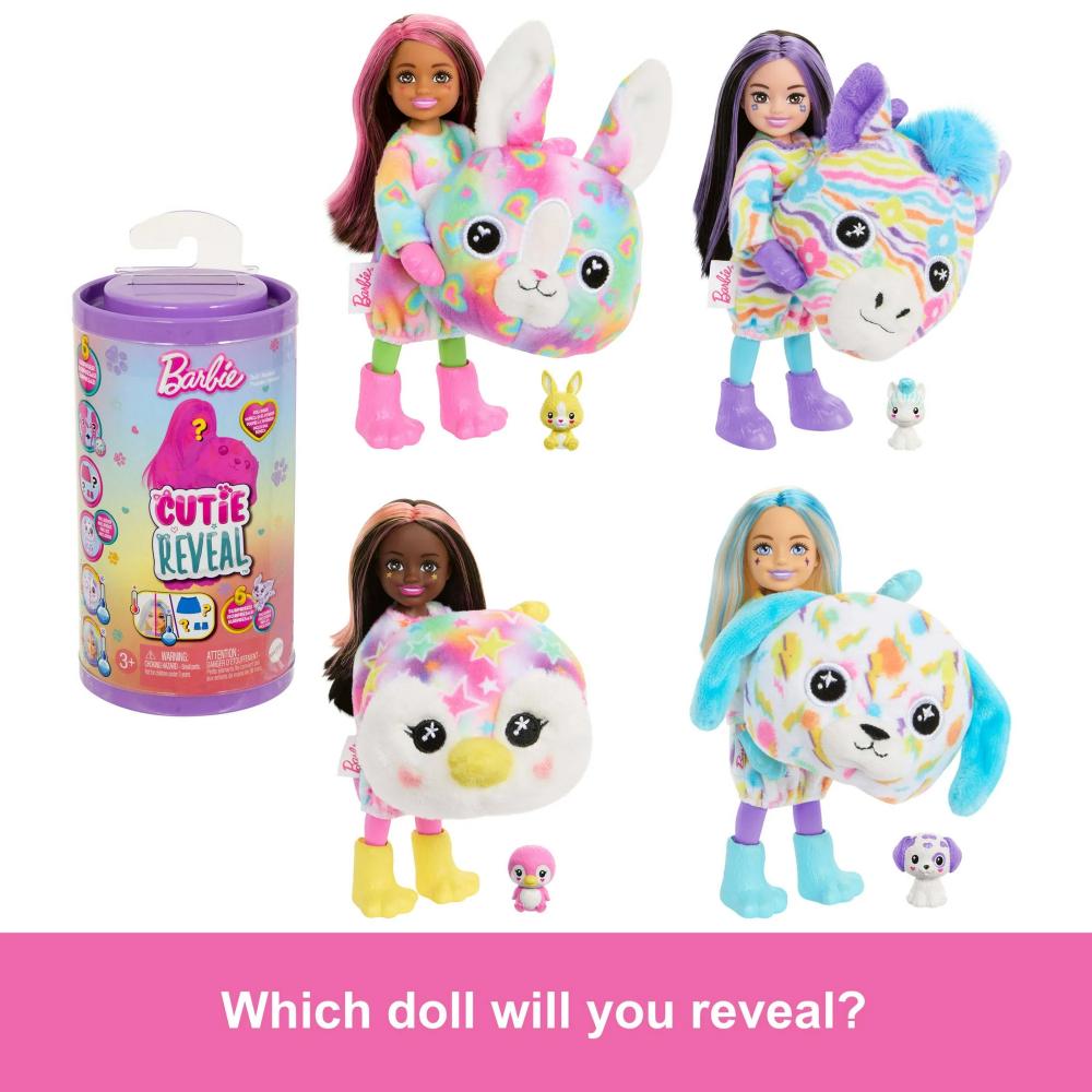 Barbie Chelsea Cutie Reveal Color Dream Series Small Doll & Accessories Barbie Chelsea Cutie Reveal Color Dream Series Small Doll & Accessories