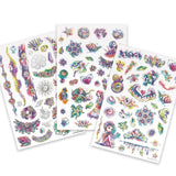 Nebulous Stars Temporary Tattoos Assorted