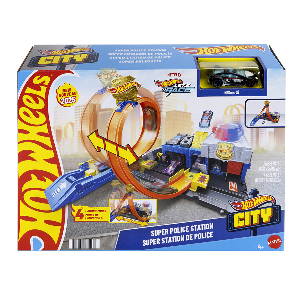 Hot Wheels City Super Police tation Hot Wheels City Super Police tation