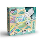 Airbrush Plush Nature  Green Turtle