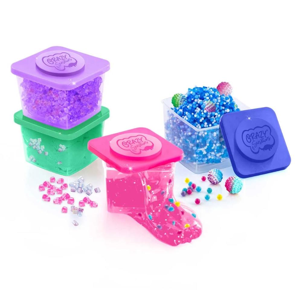Crazy Sensations Slime Mix'In Sensations 4 Pack Crazy Sensations Slime Mix'In Sensations 4 Pack