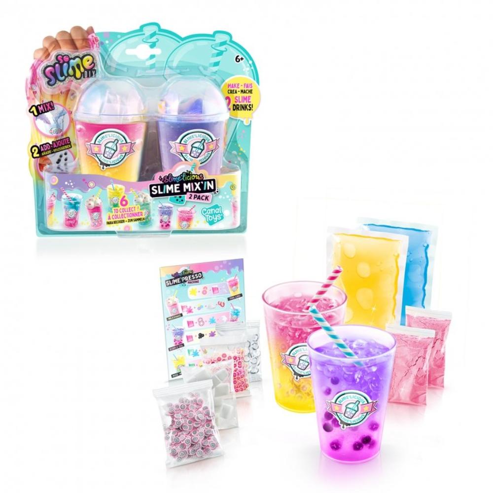 Canal Toys Slime Drinks 2 Pack Canal Toys Slime Drinks 2 Pack