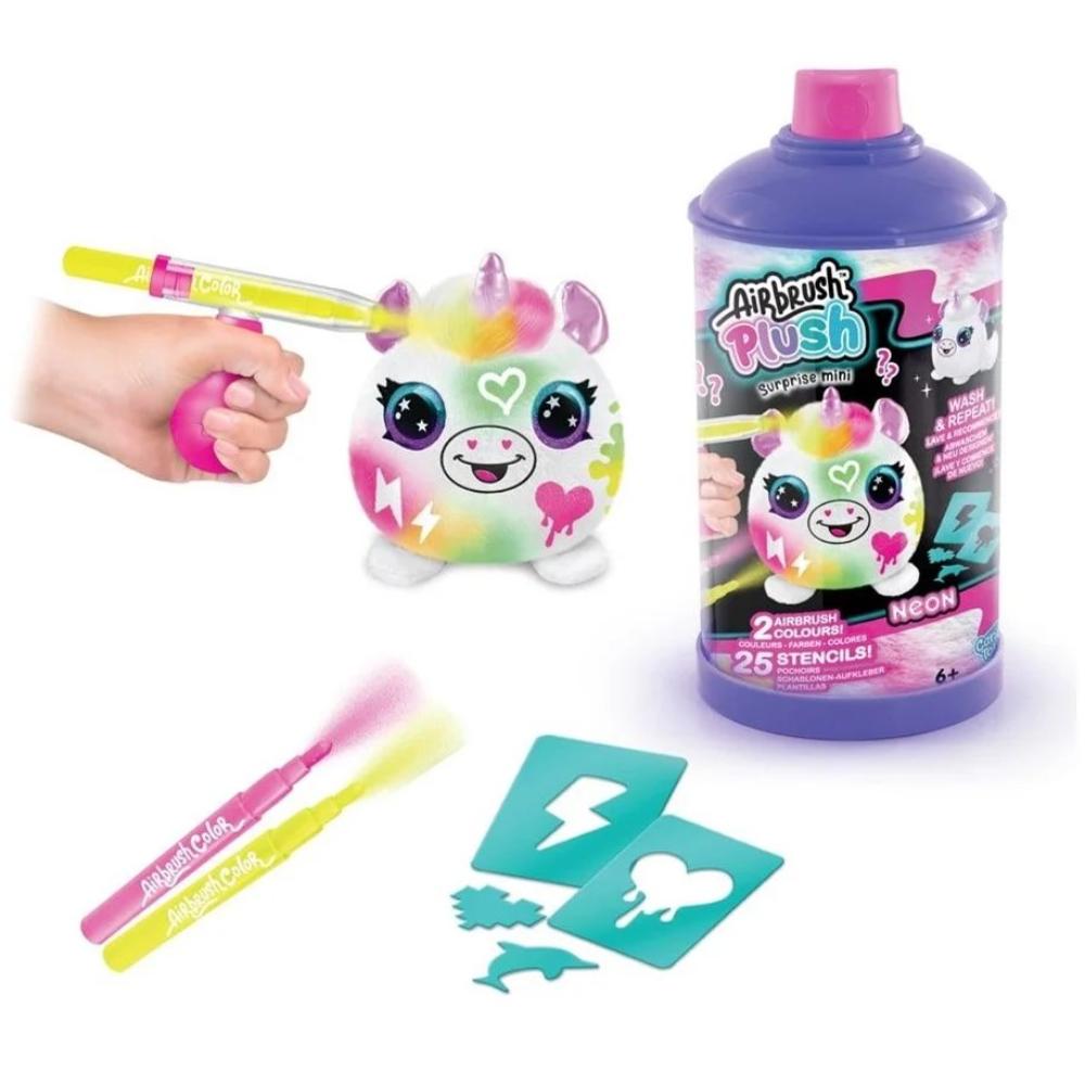 Air Brush Airbrush Plush  Neon Mini Mystery Kit