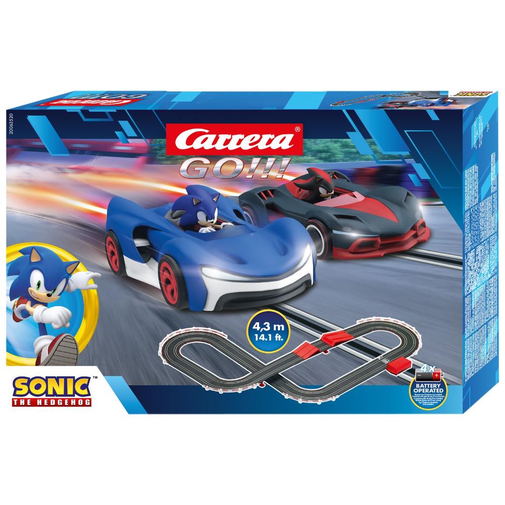 Carrera GO!!! B/O Sonic The Hedgehog 4.3M Slot Racing Set