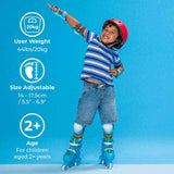 Yvolution Twista Skates Blue