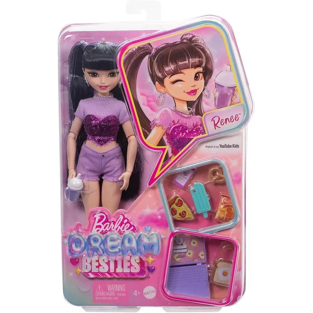 Barbie Dream Besties Doll Renee Long Black Hair
