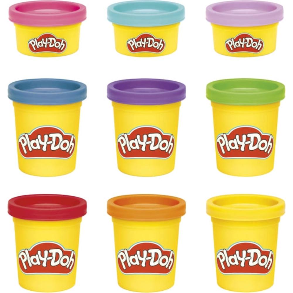 Play-Doh Colorful Compound Rainbow 9 pack
