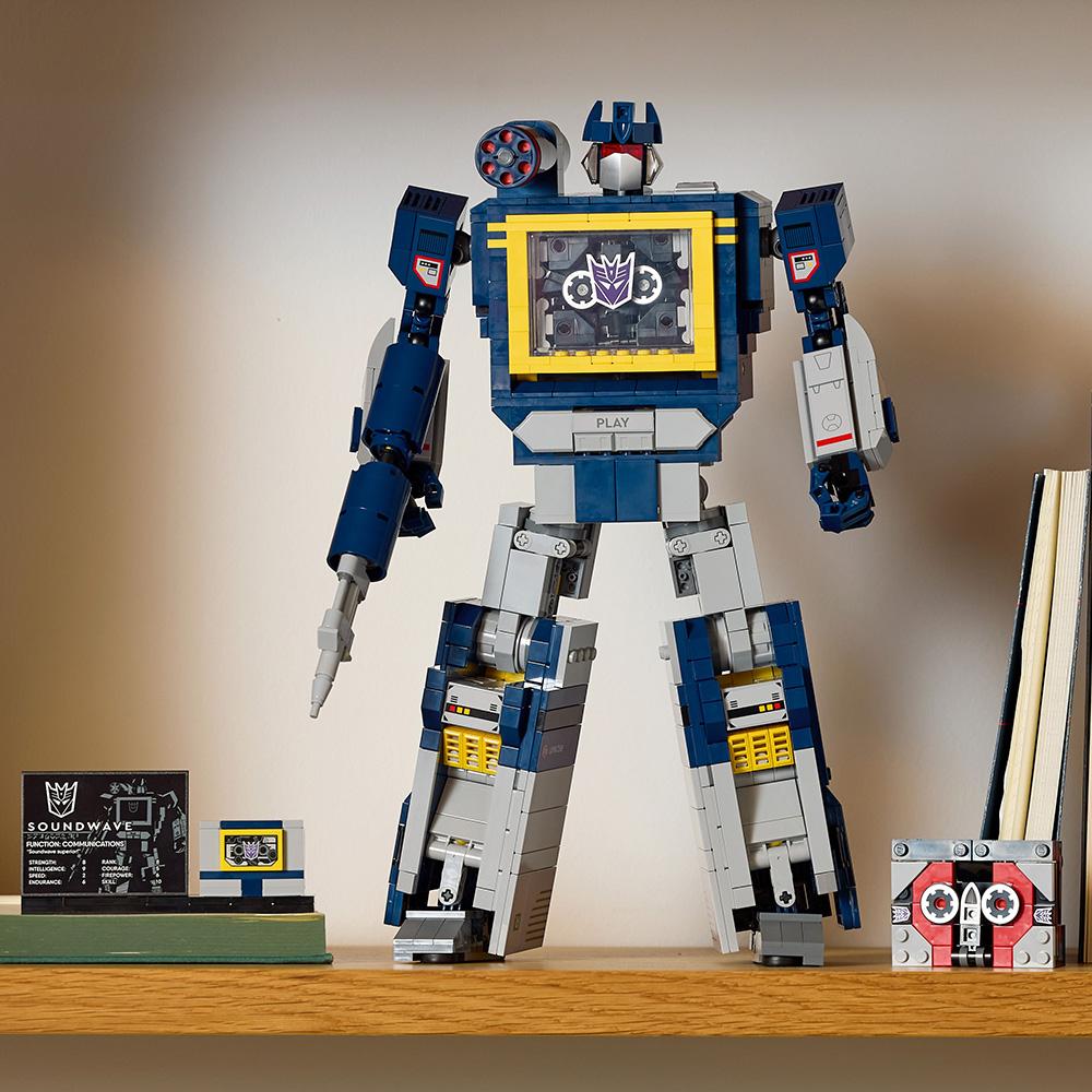 Lego Icons Trans Soundwave Lego Icons Trans Soundwave