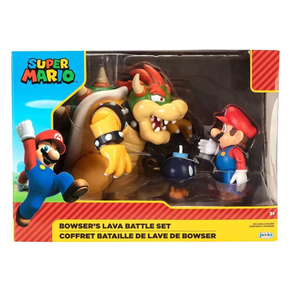 Nintendo Mario vs. Bowser Diorama Set Nintendo Mario vs. Bowser Diorama Set