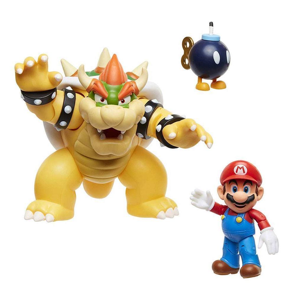 Nintendo Mario vs. Bowser Diorama Set Nintendo Mario vs. Bowser Diorama Set