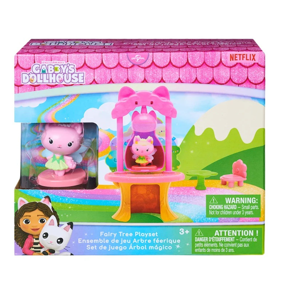 Gabbys Dollhouse Fairy Tree and Swimming Pool Playset Asst.