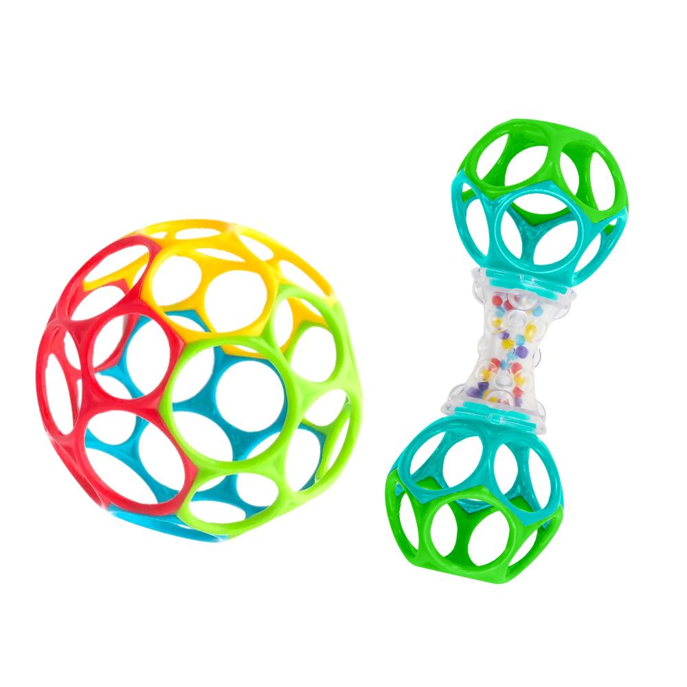 Bright Starts Easy-Grasp Oball Bundle Gift Set Bright Starts Easy-Grasp Oball Bundle Gift Set