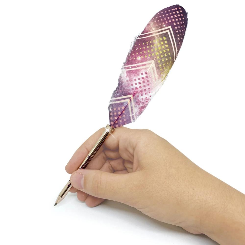 Nebulous Stars Feather Quill Pen Assorted