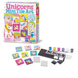 4M Mini Tile Art Unicorns
