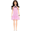 Barbie Fashionistas Doll Pink Checkered Dress