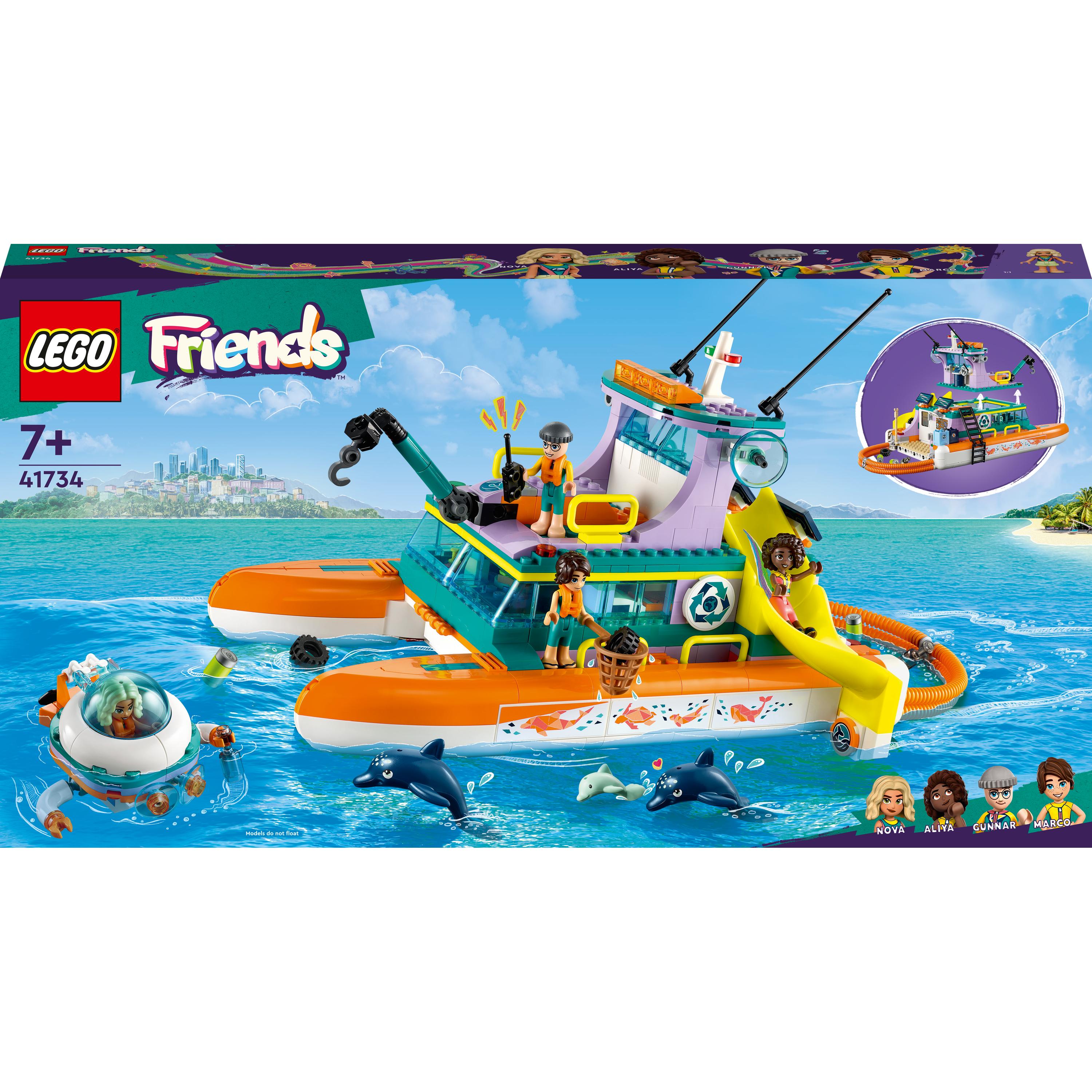 Lego Sea Rescue Boat Lego Sea Rescue Boat