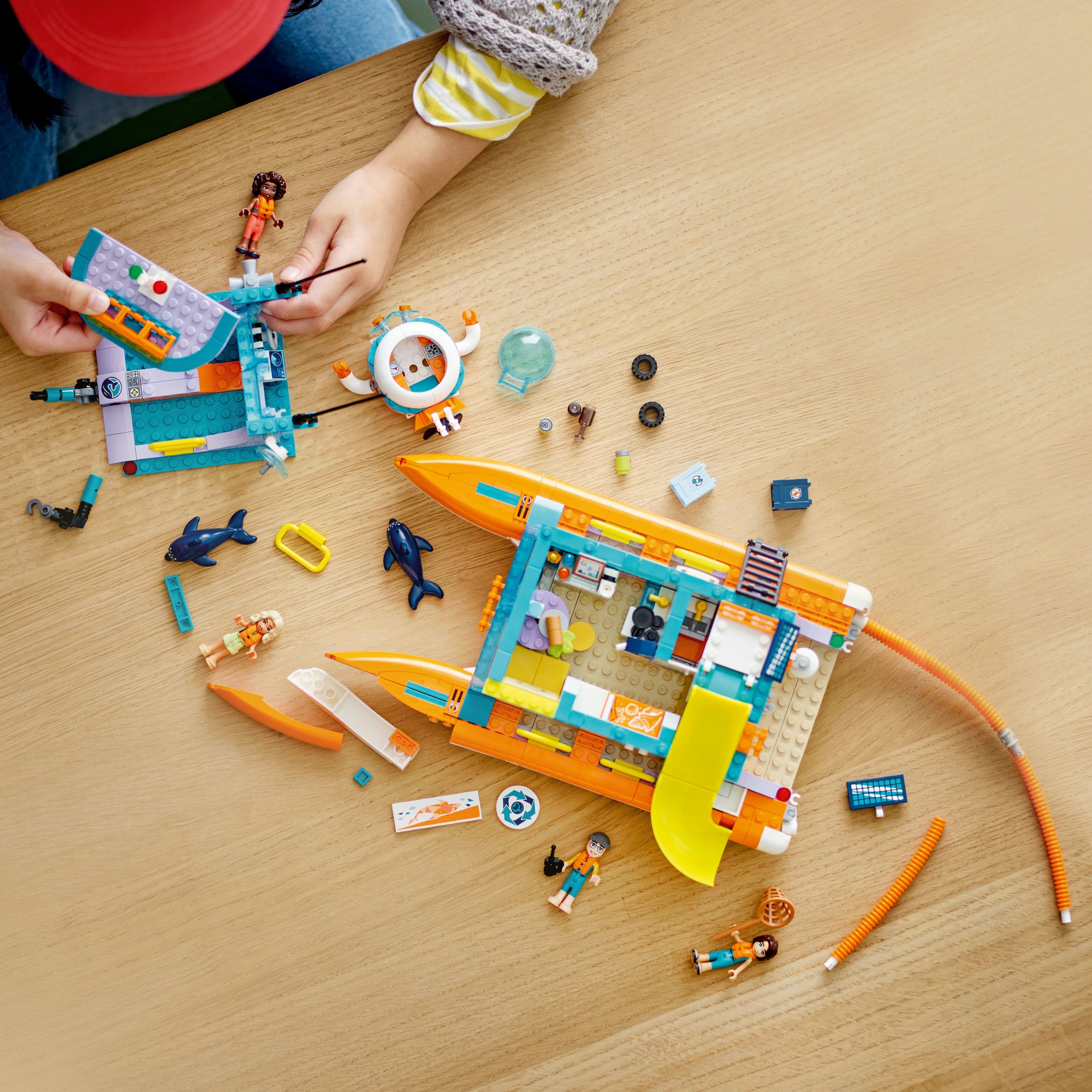 Lego Sea Rescue Boat Lego Sea Rescue Boat