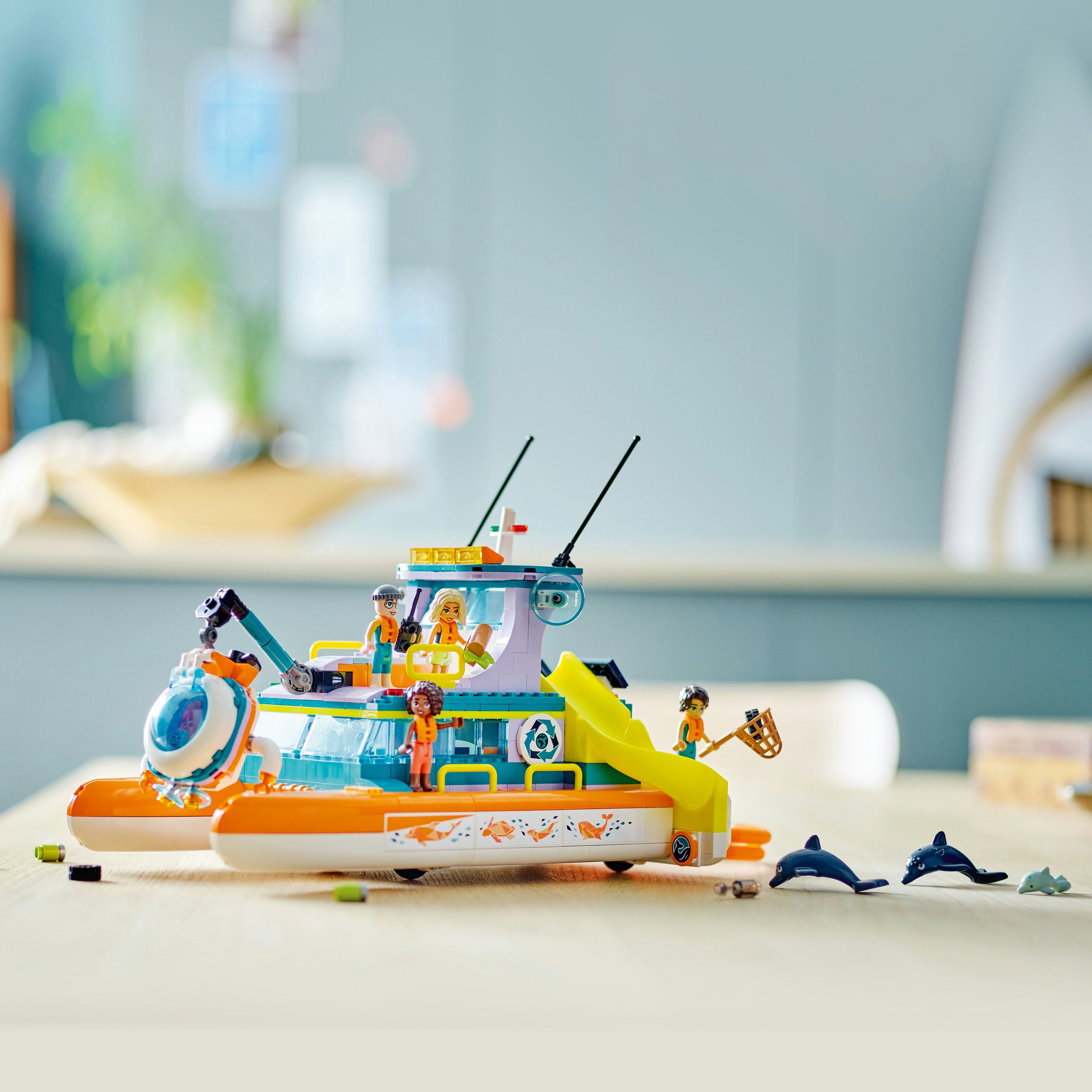 Lego Sea Rescue Boat Lego Sea Rescue Boat