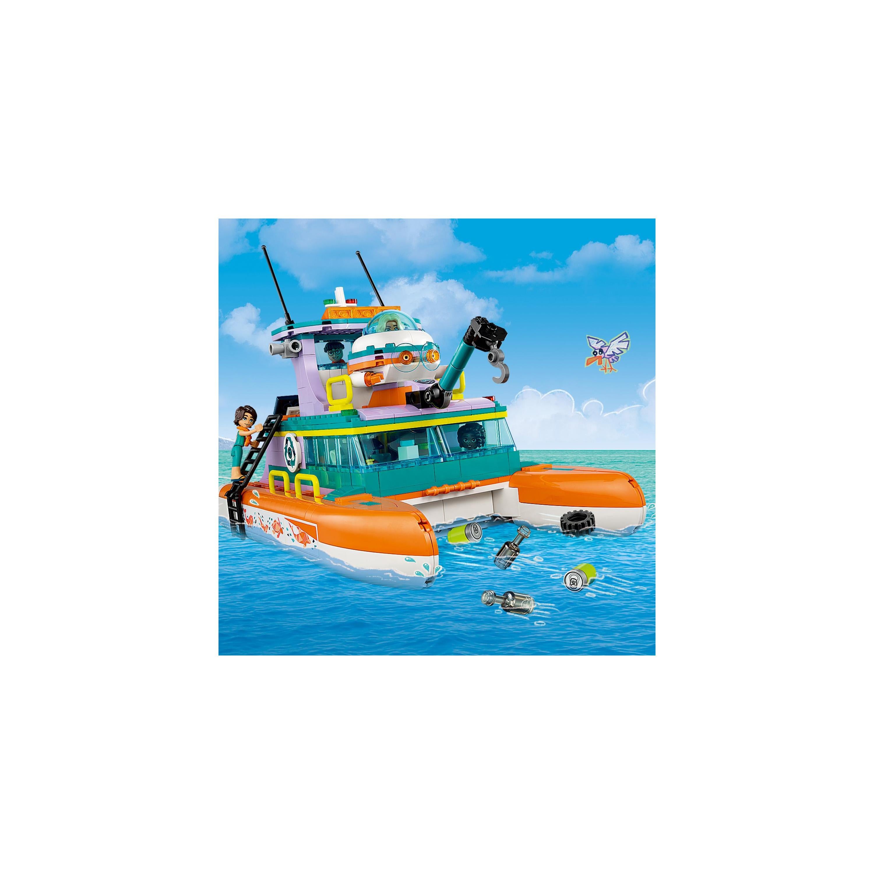 Lego Sea Rescue Boat Lego Sea Rescue Boat