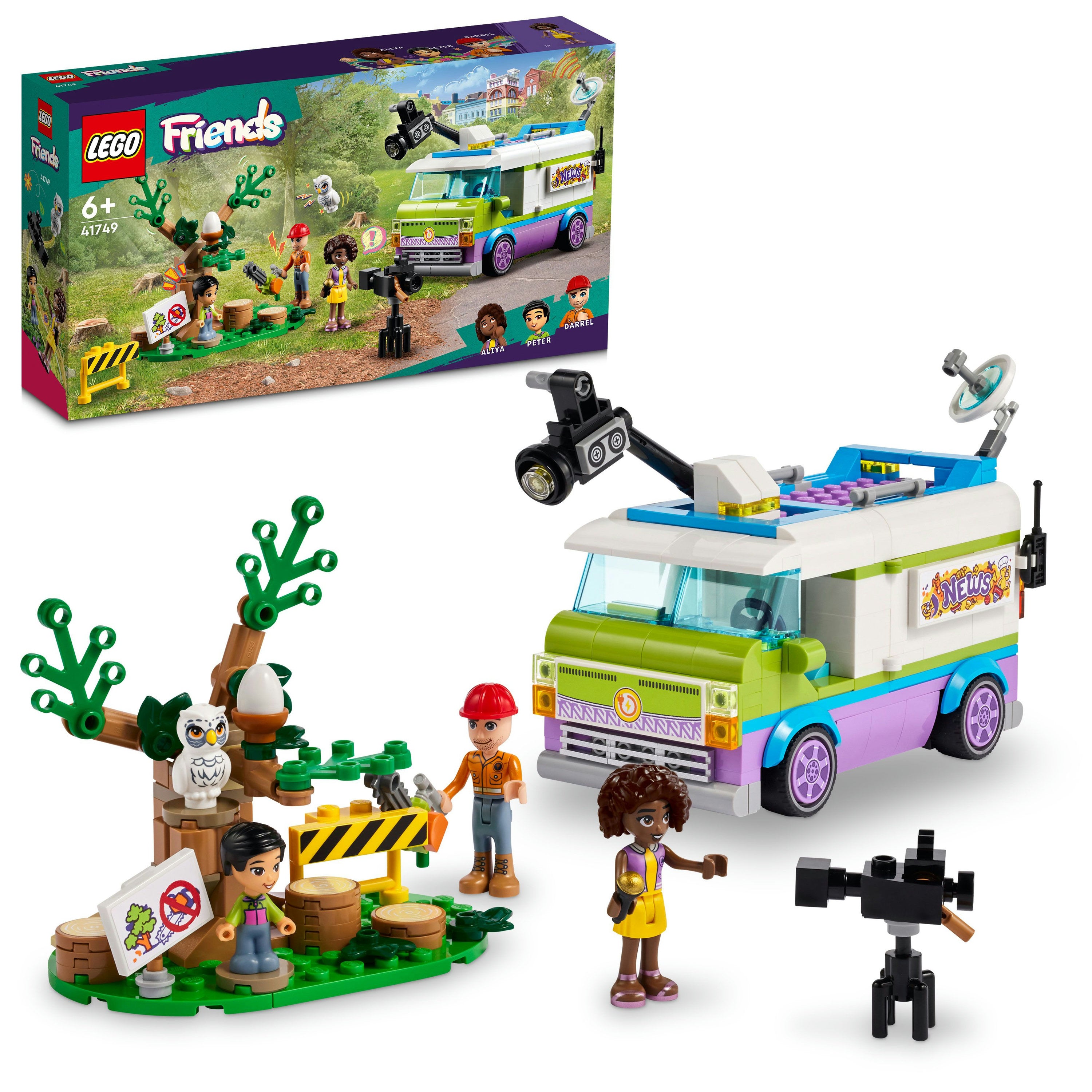 Lego Newsroom Van V29