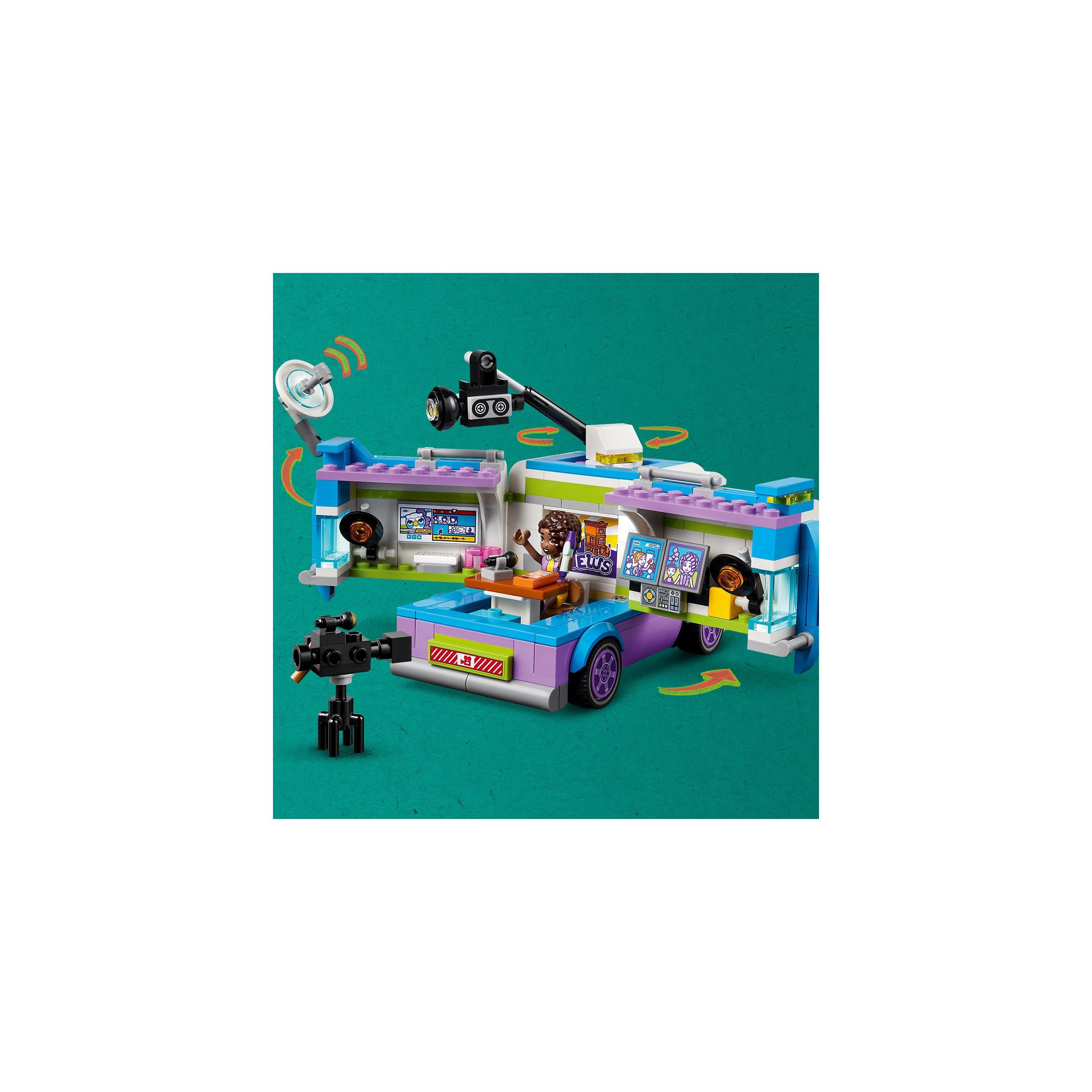 Lego Newsroom Van V29