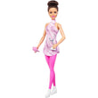 Barbie Ice Skater Doll in Pink Outfit