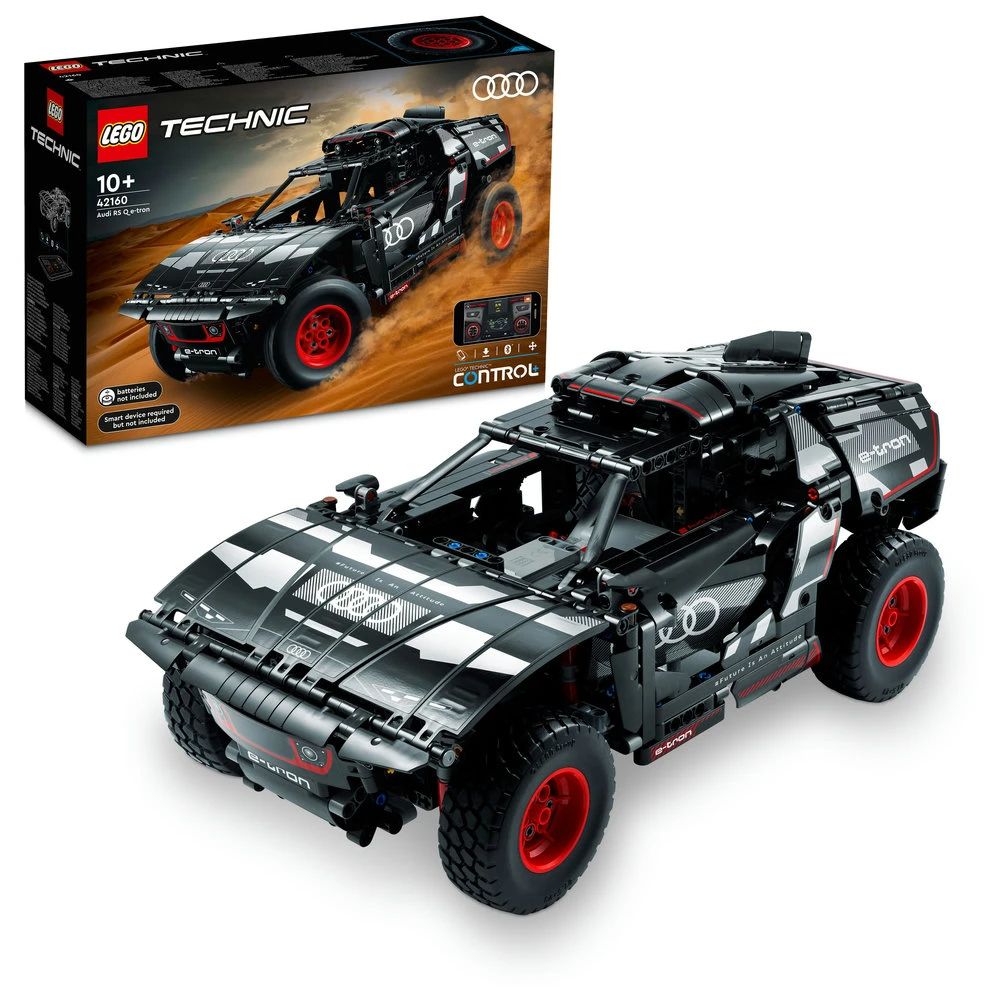 Lego Technic Audi RS Q e-tron 42160 Building Toy Set (914 Pieces)