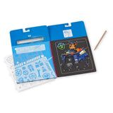 Melissa & Doug Paw Patrol Scratch Art Pad - Chase