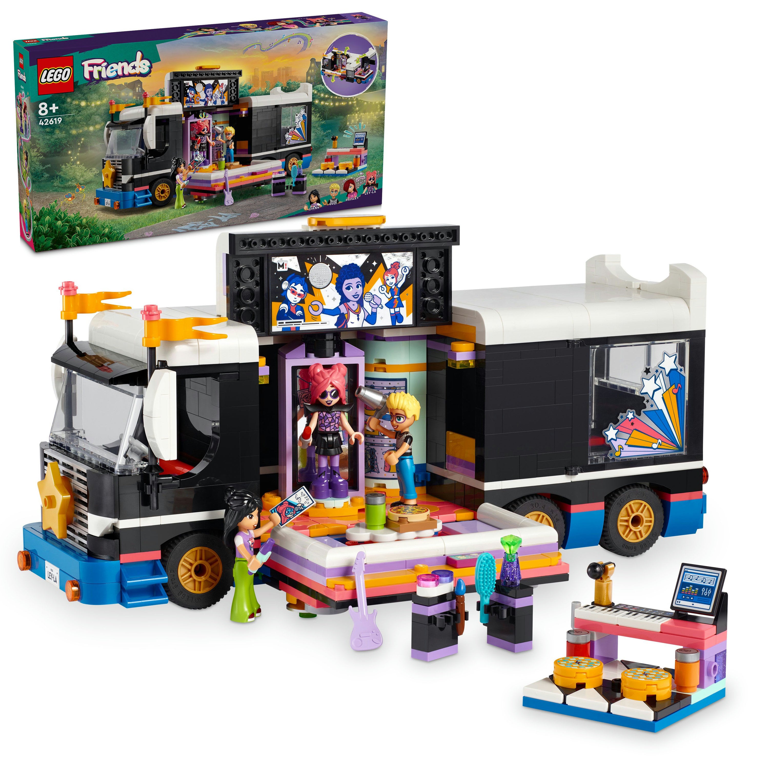 Lego Pop Star Music Tour Bus Lego Pop Star Music Tour Bus