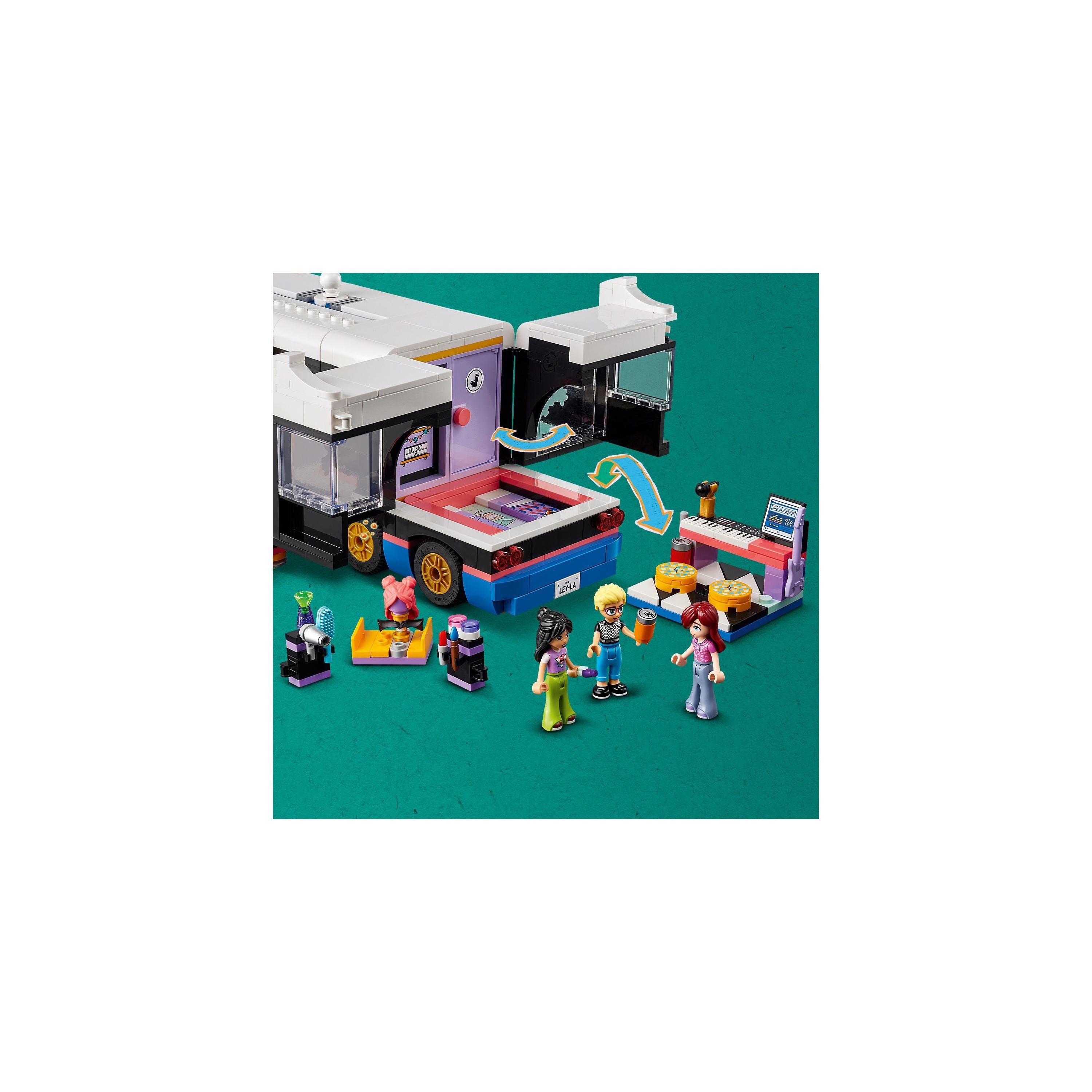 Lego Pop Star Music Tour Bus Lego Pop Star Music Tour Bus