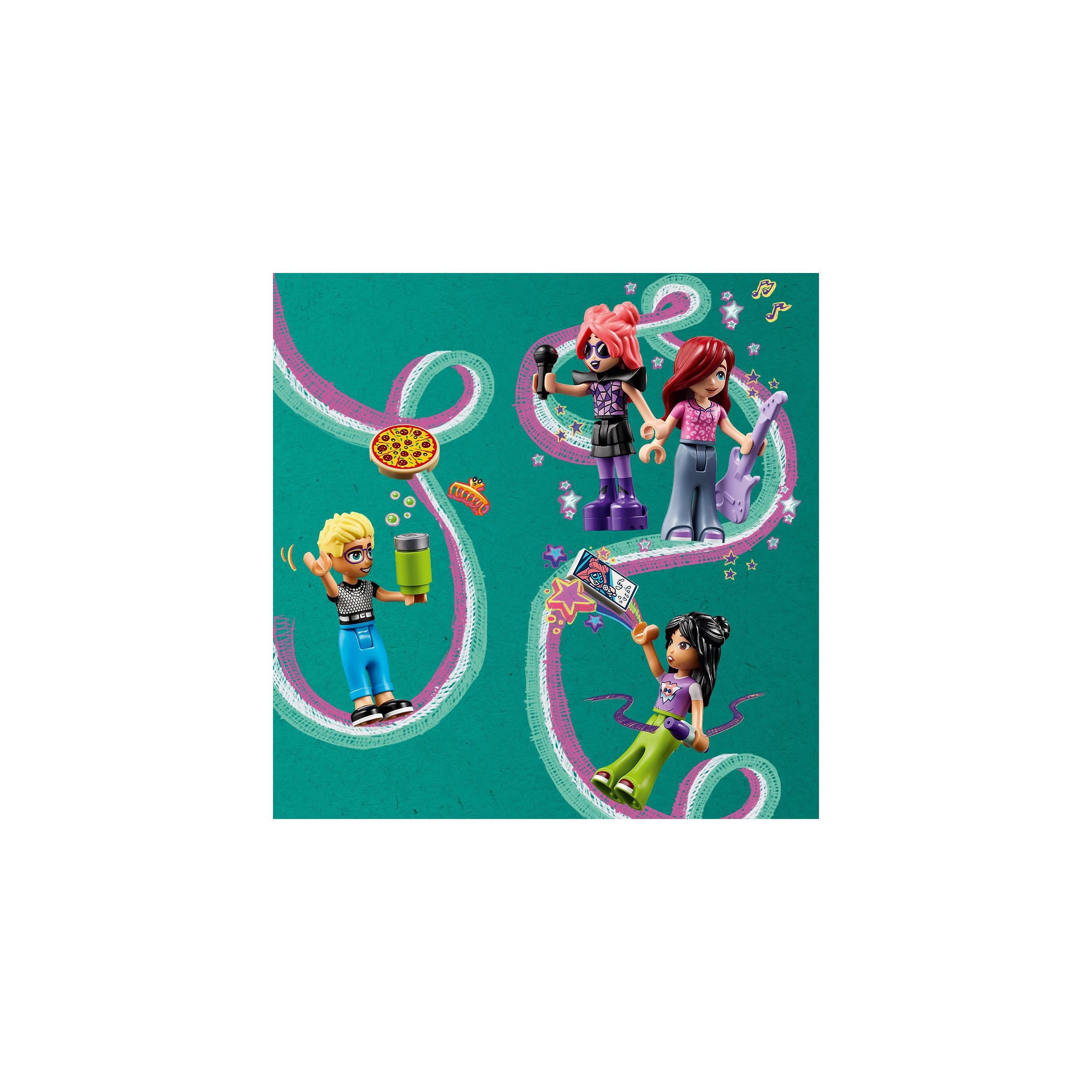Lego Pop Star Music Tour Bus Lego Pop Star Music Tour Bus