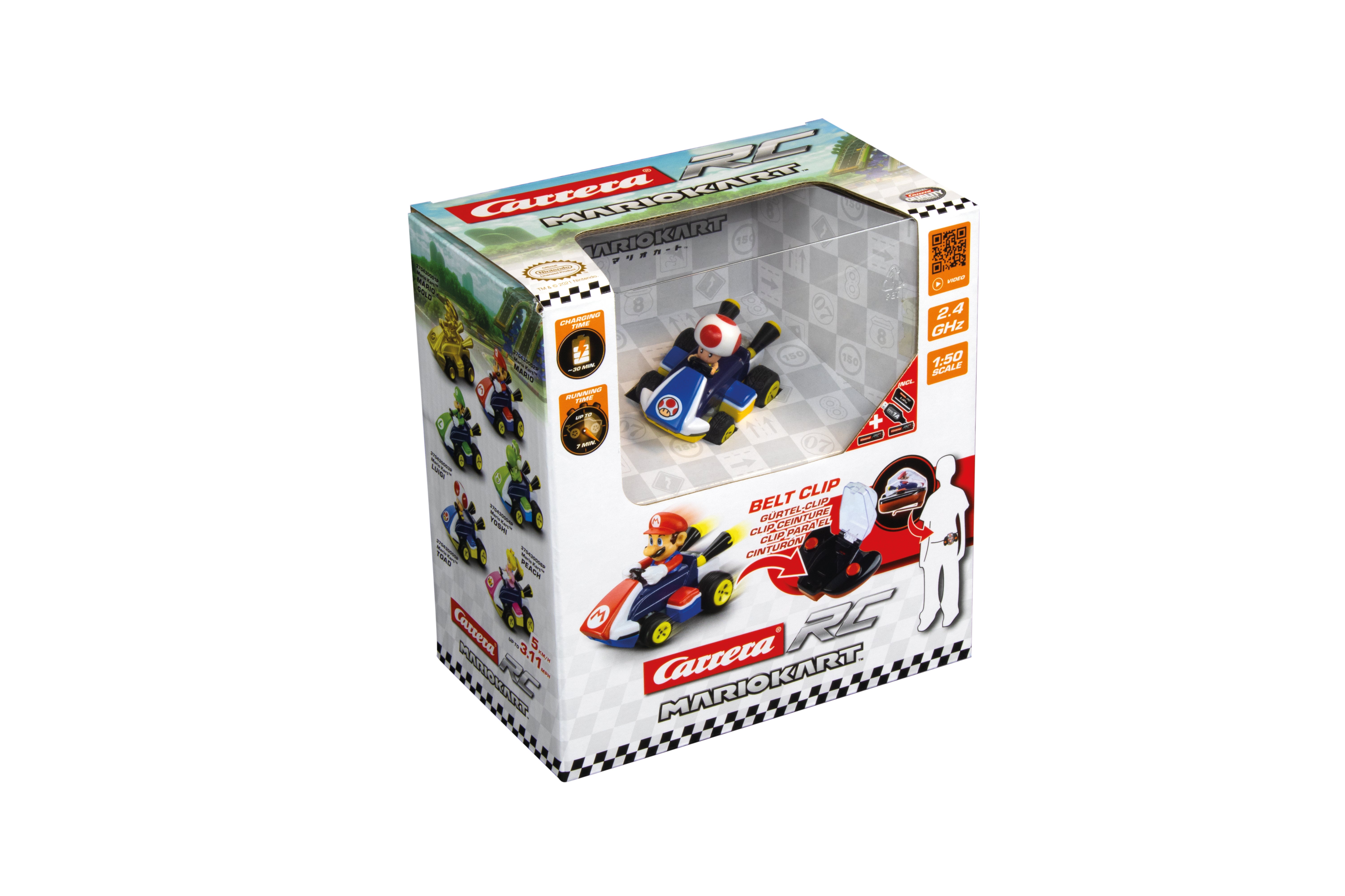 Carrera Rc Mario Kart Mini Toad Carrera Rc Mario Kart Mini Toad