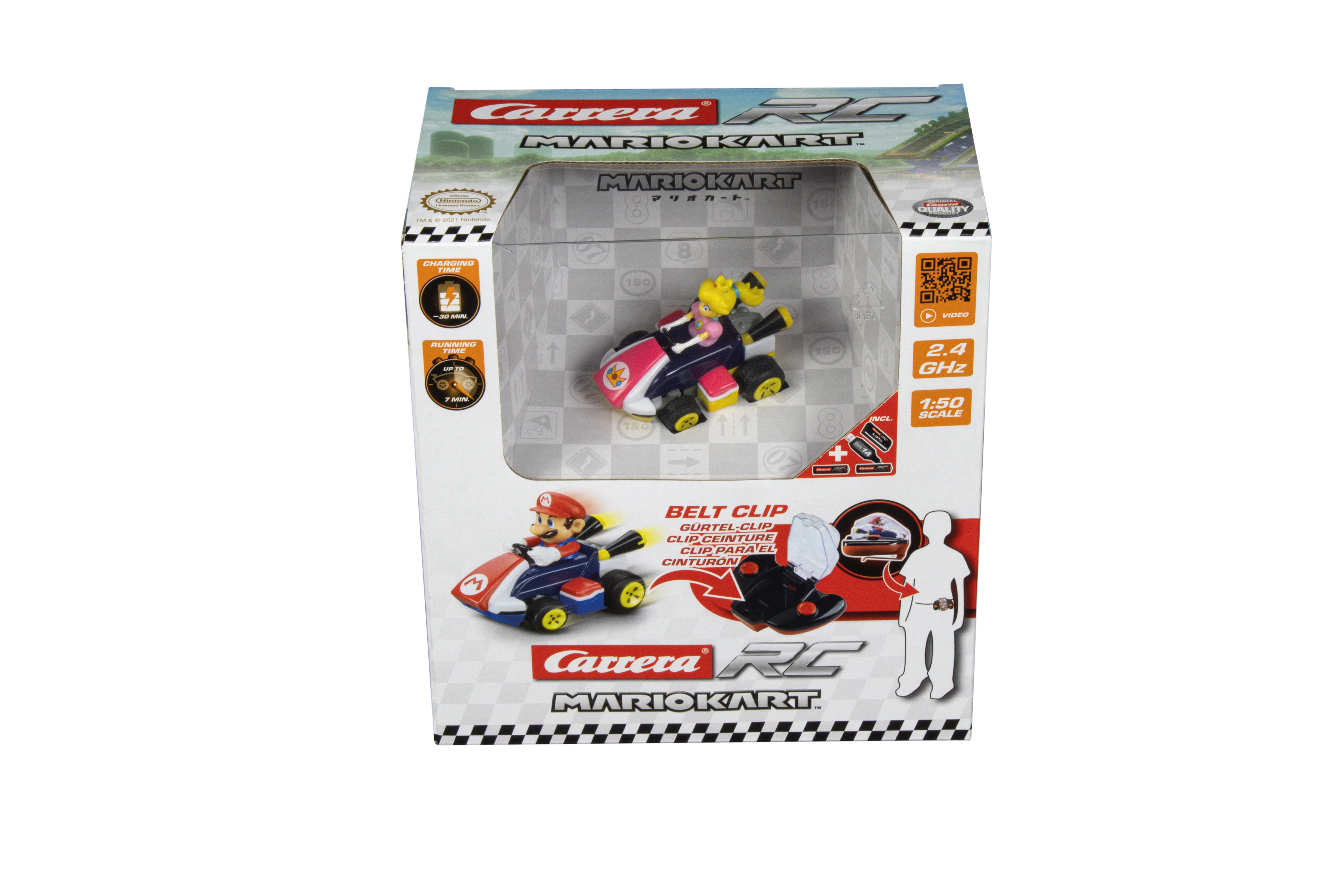 Carrera Rc Mario Kartmini Peach Carrera Rc Mario Kartmini Peach