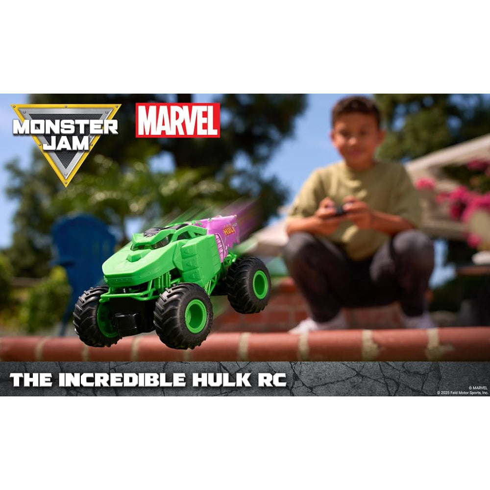 Monster Jam 1:24 R/C Marvel The Incredible Hulk Truck