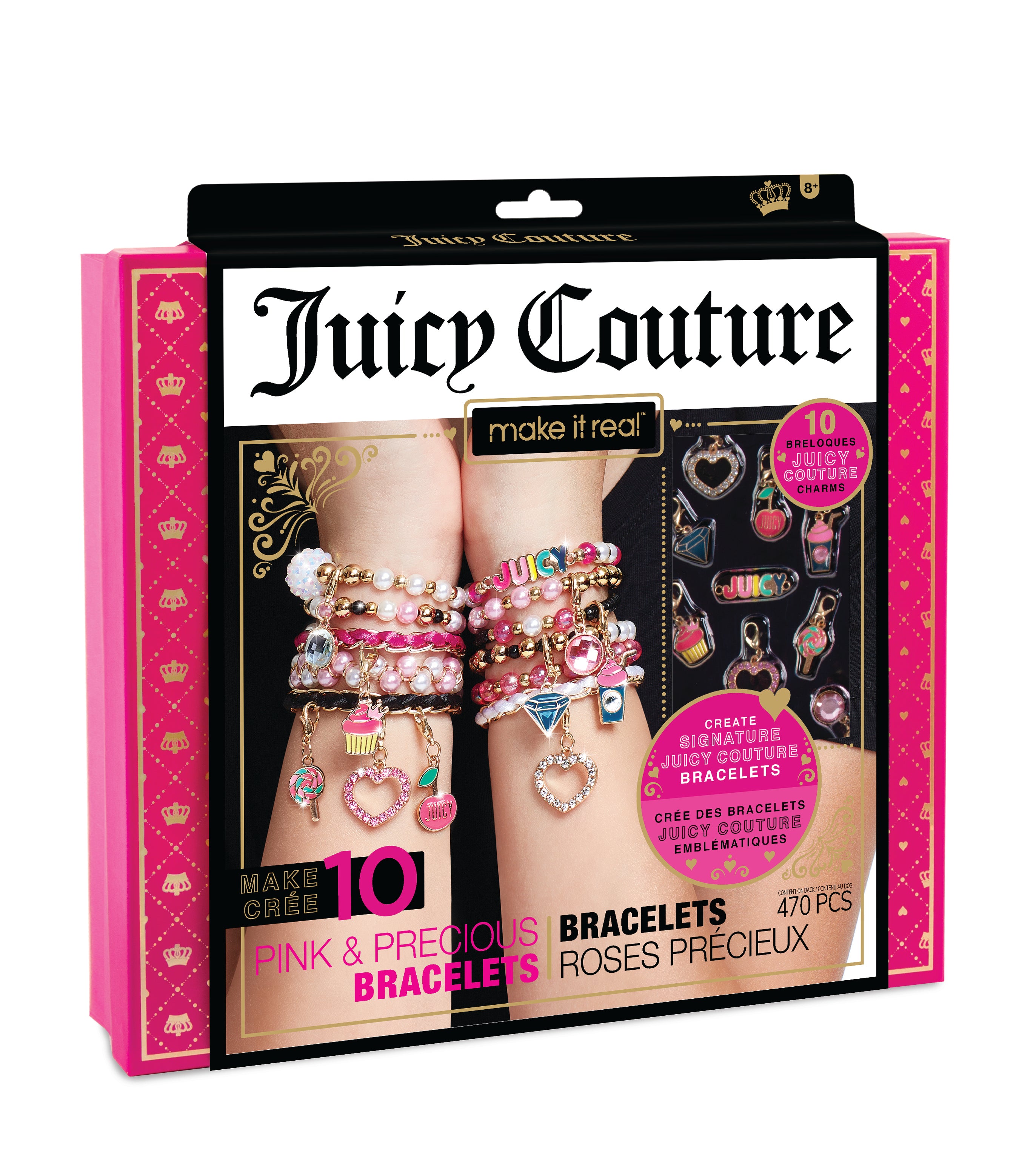 Juicy Couture Pink And Precious Bracelets