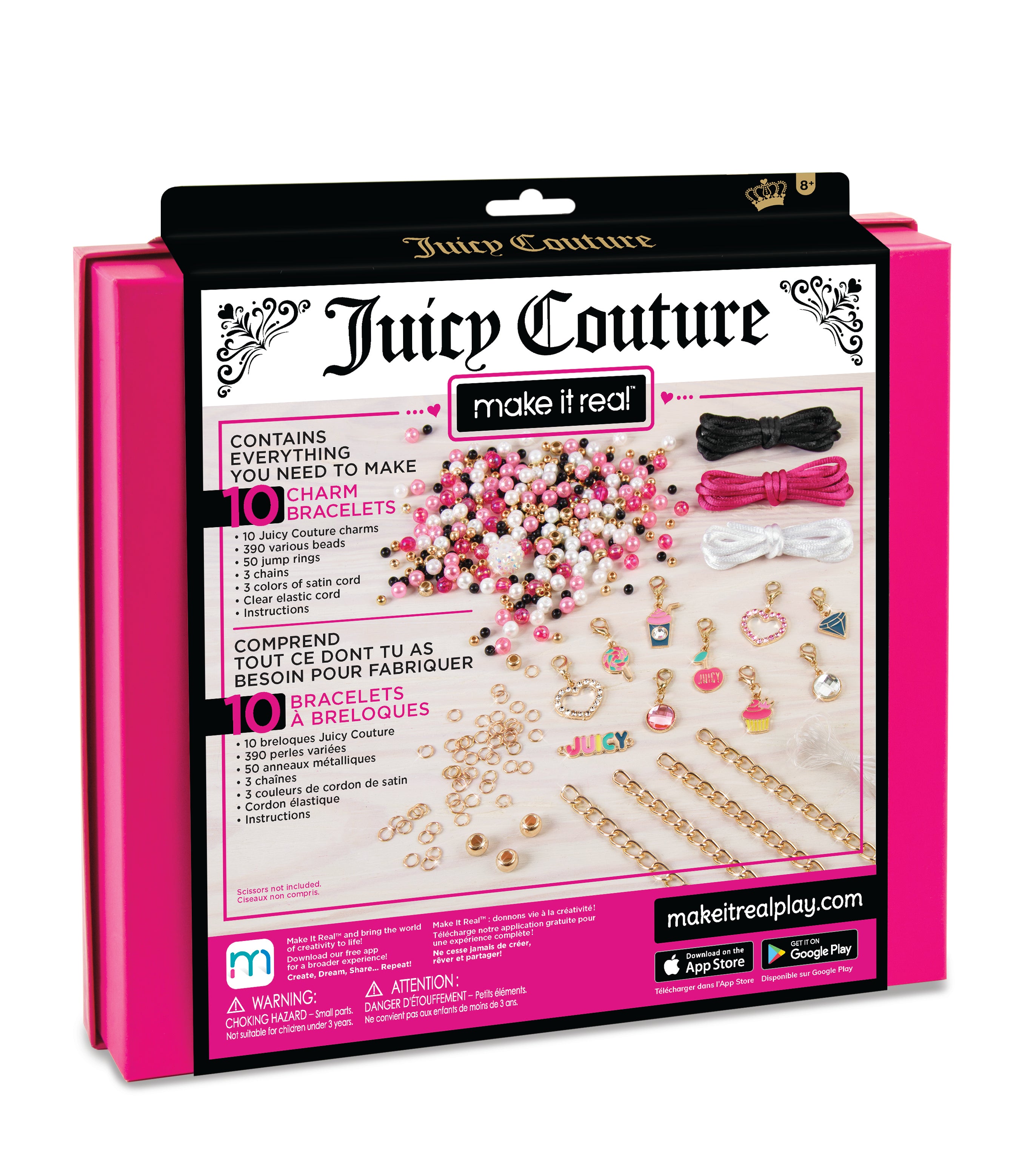 Juicy Couture Pink And Precious Bracelets – Toys4me