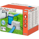 Bestway Flowclear  Transparent Filter Pump 1500Gal
