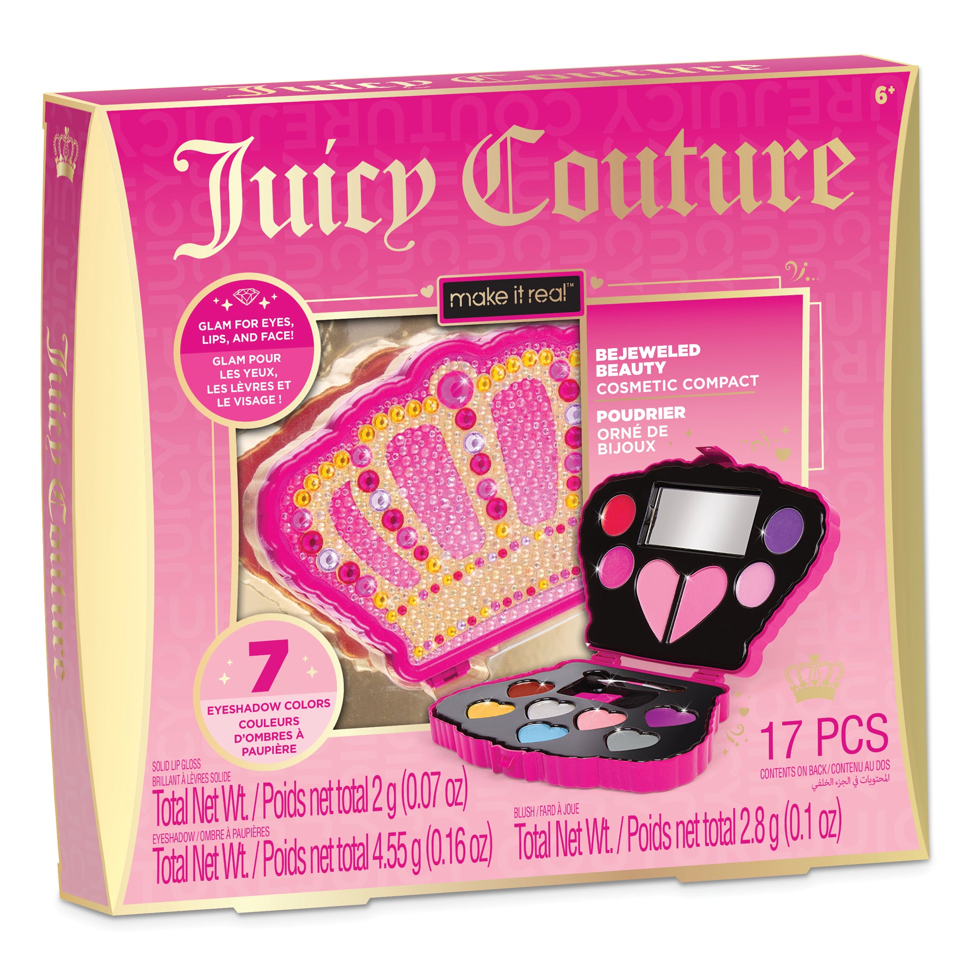 Juicy Couture Bejeweled Beauty Cosmetic Compact Juicy Couture Bejeweled Beauty Cosmetic Compact
