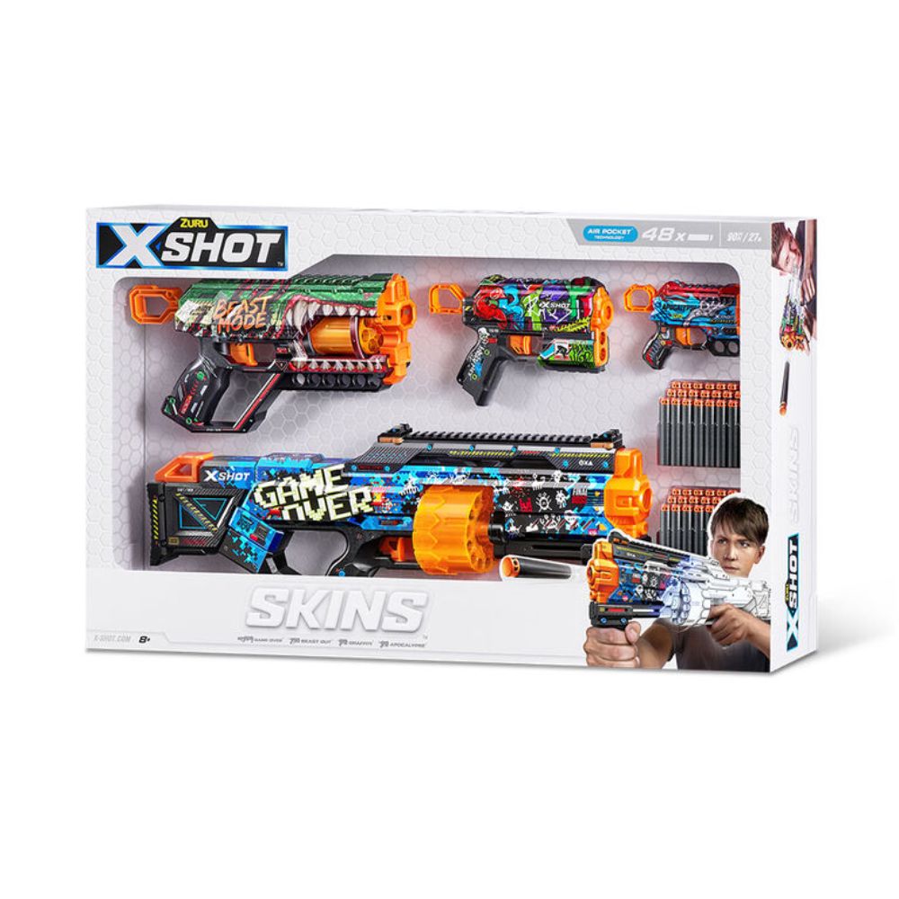 X-Shot Mix Combo Last Stand / Griefer / Flux And Menace