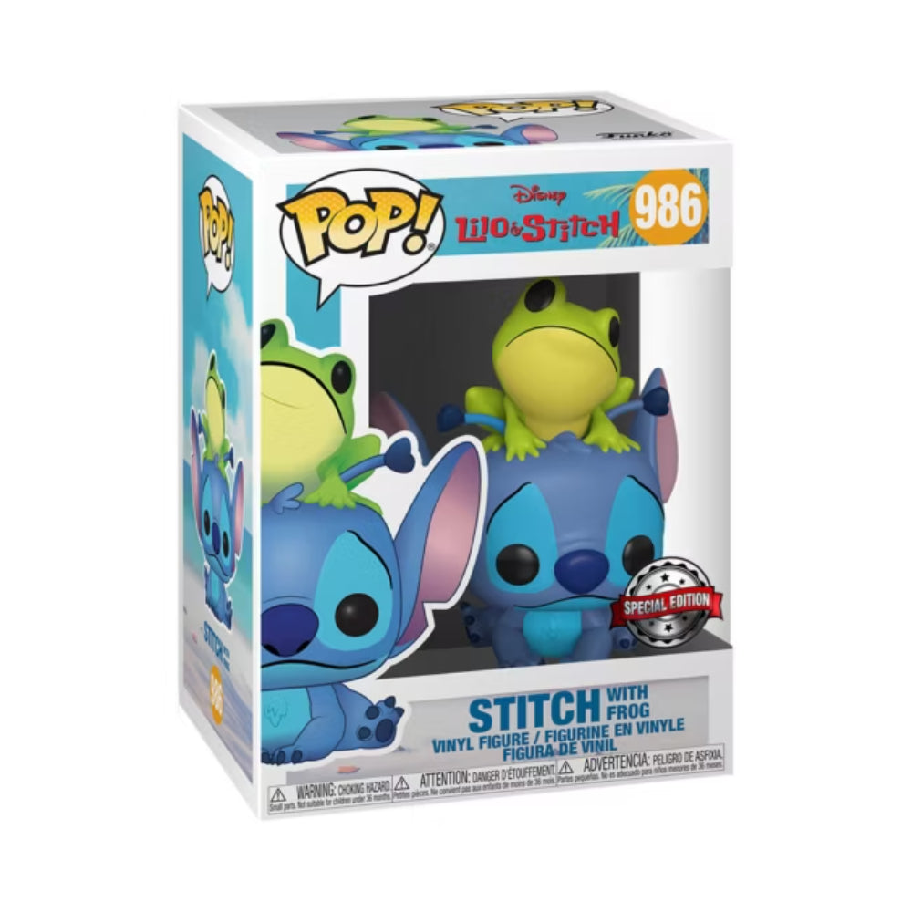 Funko Pop! Lilo Stitch Stitch with Frog FU51795