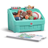Step2 Toy Box & Art Lid 2 in 1 Mint