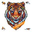 Unidragon Figured Wooden Puzzle Lovely Tiger Size M