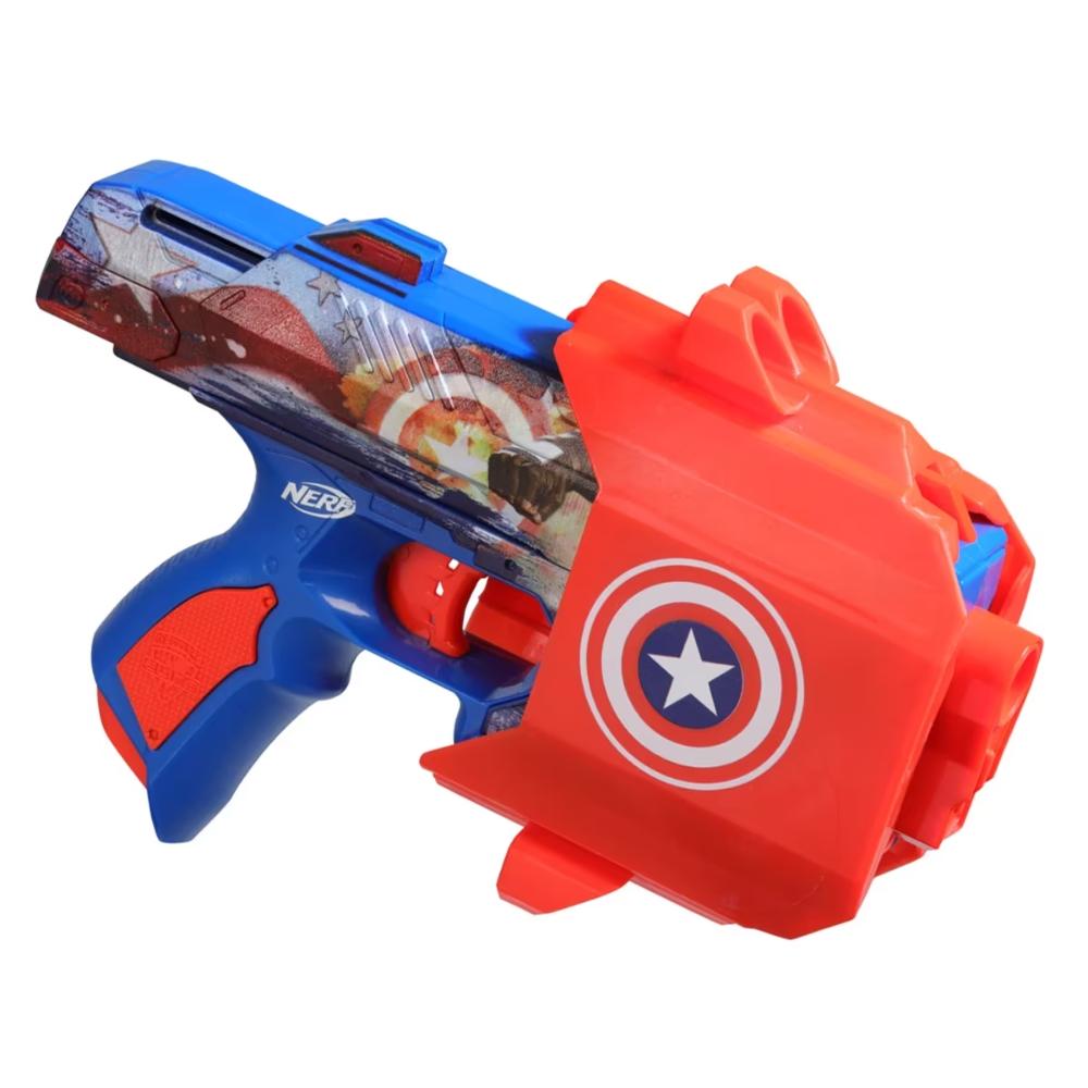 Nerf Marvel Captain America Dart Blaster Nerf Marvel Captain America Dart Blaster