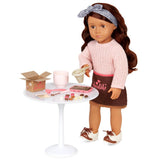 Our Generation Deluxe Chocolate Doll W/ Book Coco