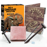 4M KidzLabs Dig A Dinosaur Skeleton Triceratops