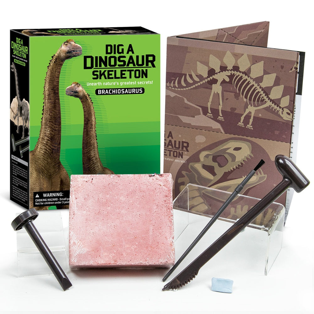 4M KidzLabs Dig A Dinosaur Skeleton Brachiosaurus
