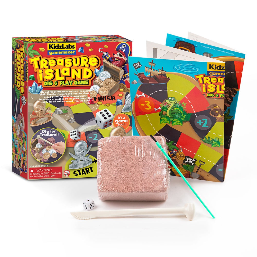 4M KidzLabs Treasure Island Dig Play Game