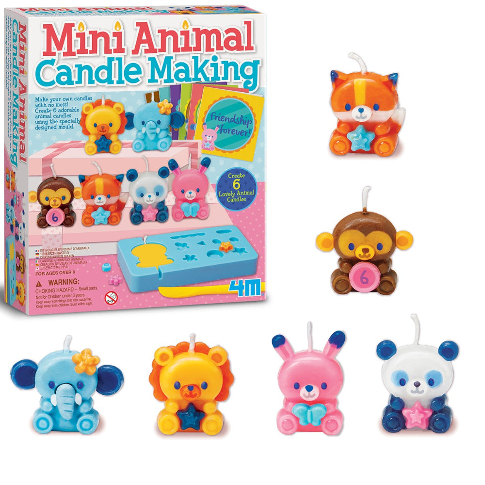 4M Mini Animal Candle Making